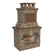 Jamestown Fireplace